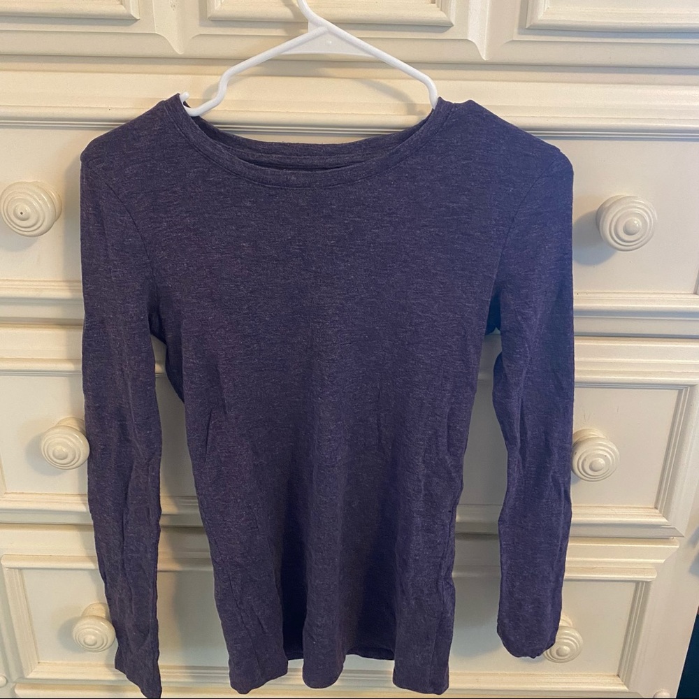 Purple Long Sleeve Shirt